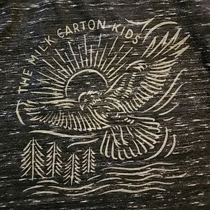 Milk Carton Kids graphic tank top flower size small